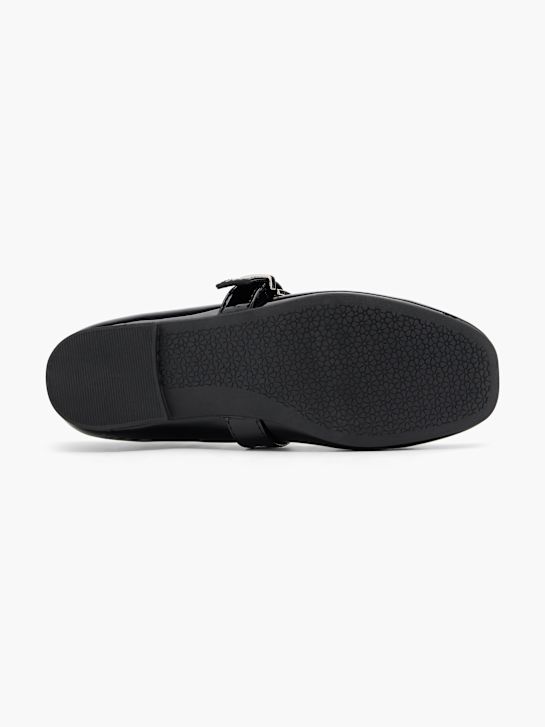 graceland mary jane ballet flat preto deichmann