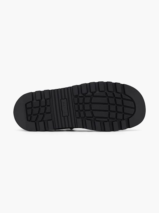 hush puppies escola de sapatos de ballet flat preto deichmann