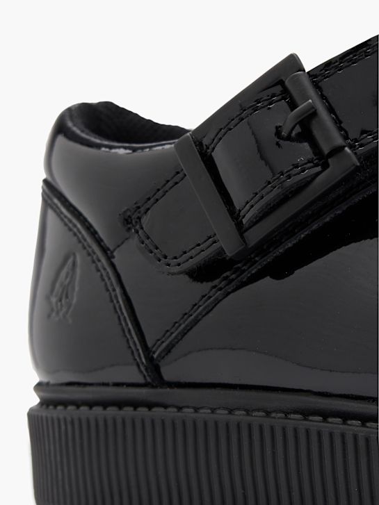 hush puppies escola de sapatos de ballet flat preto deichmann