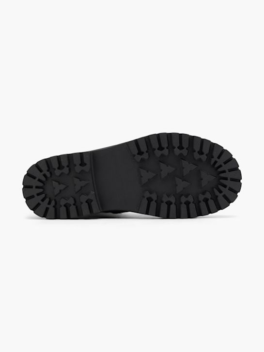 graceland lace-up bota preta deichmann