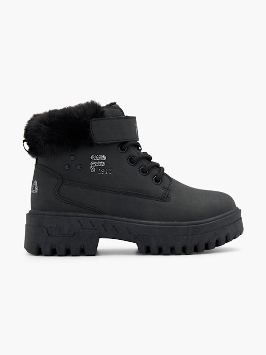 fila lace-up bota preta deichmann