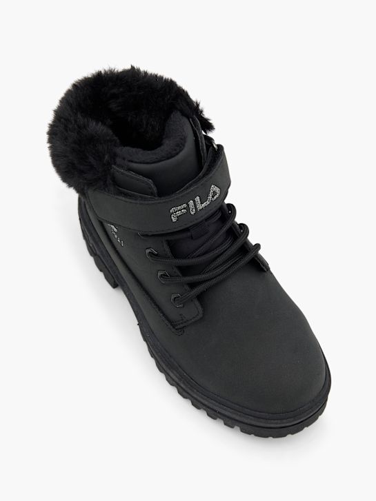 fila lace-up bota preta deichmann