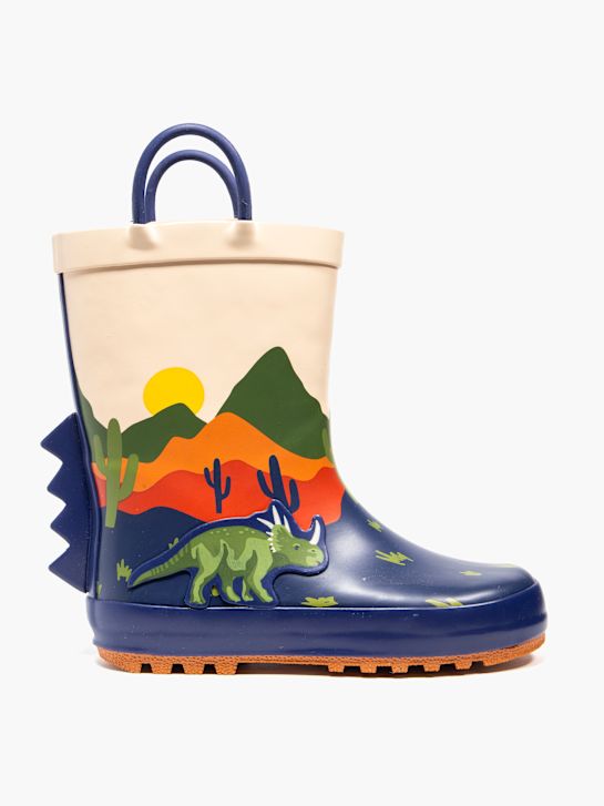 memphis um wellies azul deichmann
