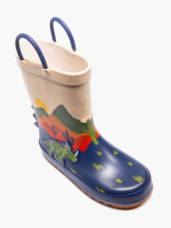 memphis um wellies azul deichmann