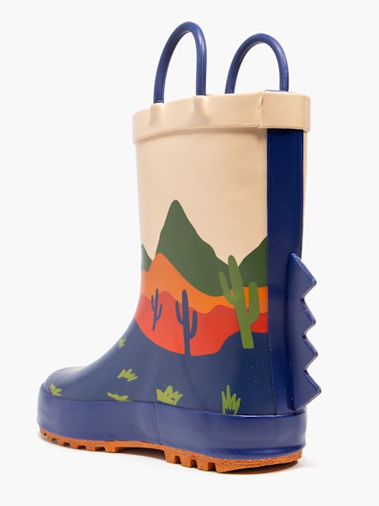memphis um wellies azul deichmann