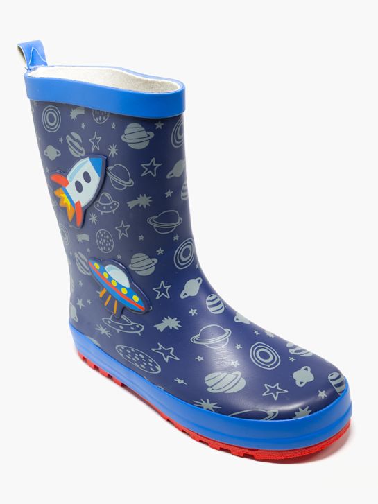 memphis um wellies azul deichmann