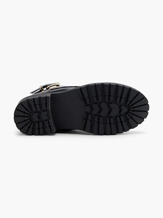 graceland lace-up bota preta deichmann