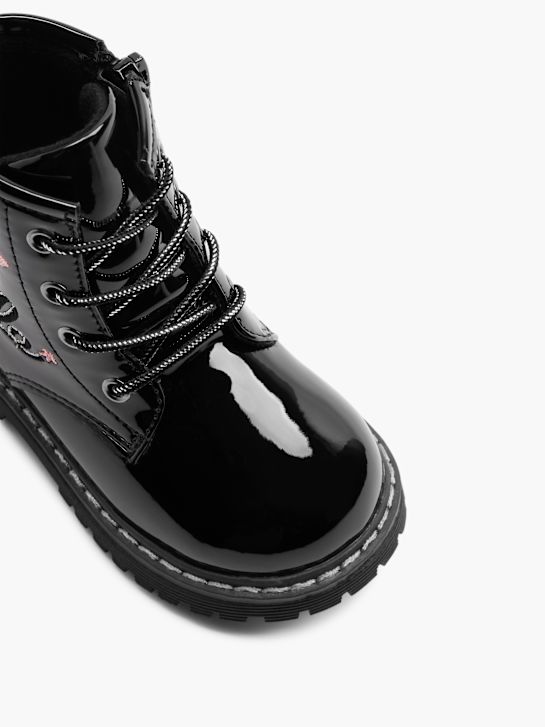 graceland lace-up bota preta deichmann