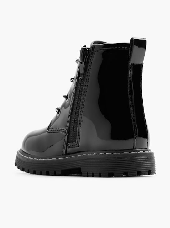 graceland lace-up bota preta deichmann