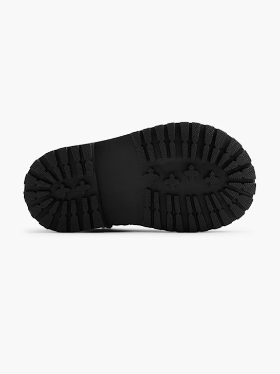 graceland lace-up bota preta deichmann