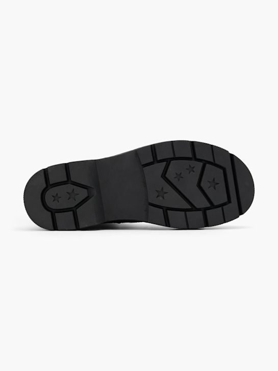 graceland lace-up bota preta deichmann