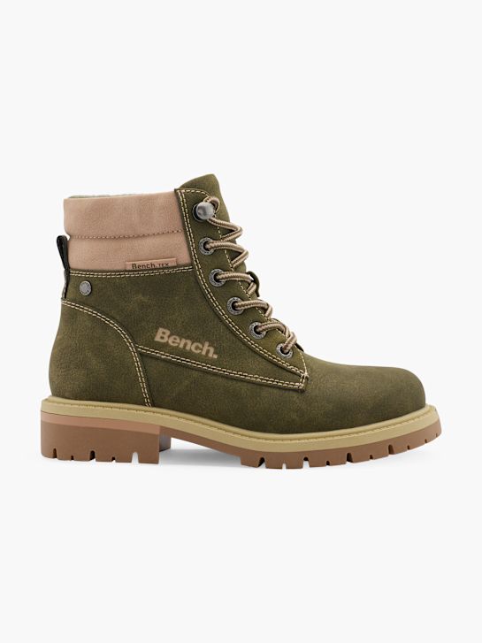banco de lace-up bota de caqui deichmann
