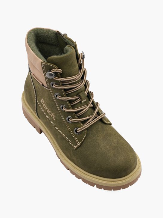 banco de lace-up bota de caqui deichmann
