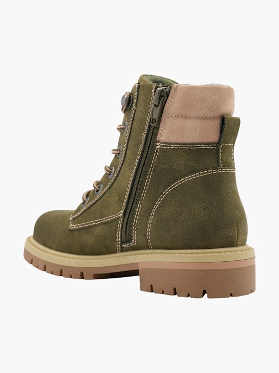 banco de lace-up bota de caqui deichmann
