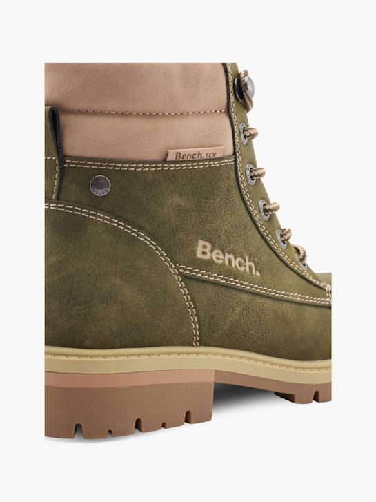 banco de lace-up bota de caqui deichmann