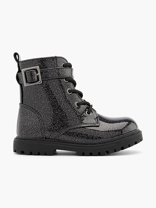 graceland lace-up bota preta deichmann