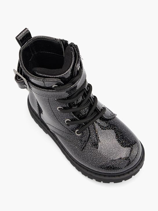 graceland lace-up bota preta deichmann