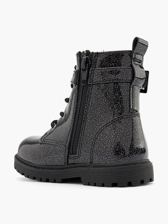 graceland lace-up bota preta deichmann