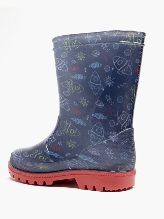 memphis um wellies azul deichmann