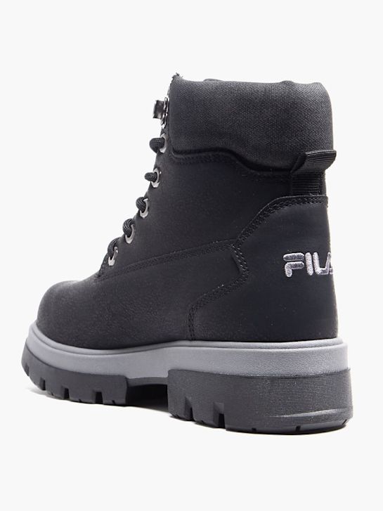 fila lace-up bota preta deichmann