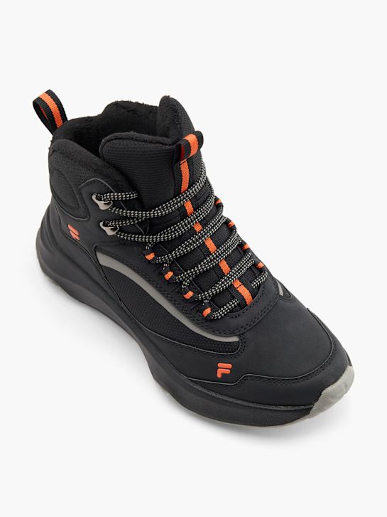 fila lace-up bota preta deichmann