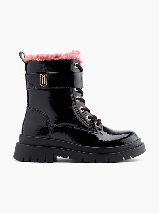 Ímpios lace-up bota preta deichmann