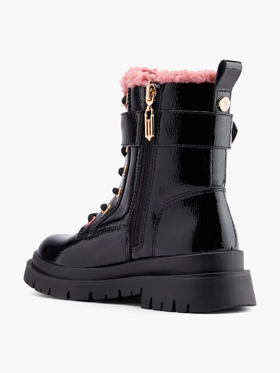 Ímpios lace-up bota preta deichmann