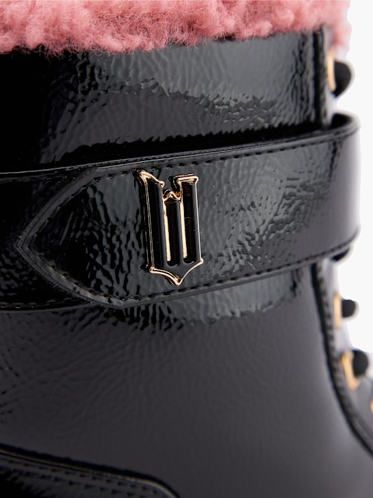 Ímpios lace-up bota preta deichmann
