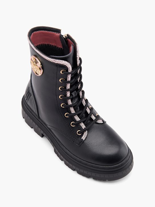 Ímpios lace-up bota preta deichmann