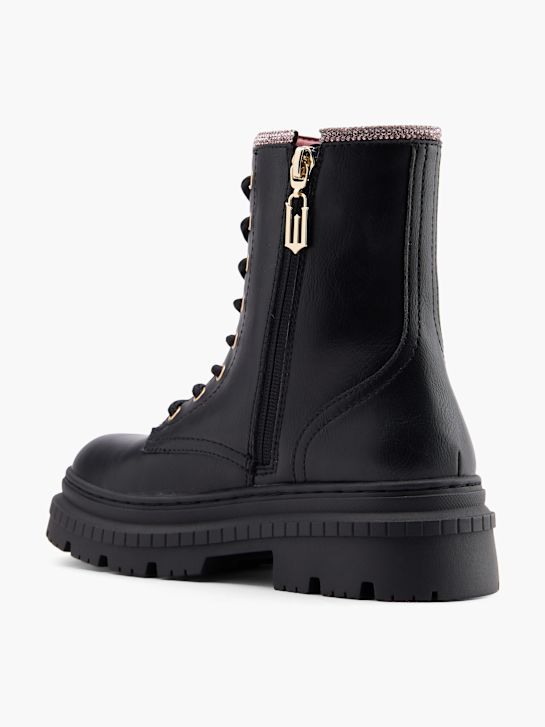 Ímpios lace-up bota preta deichmann