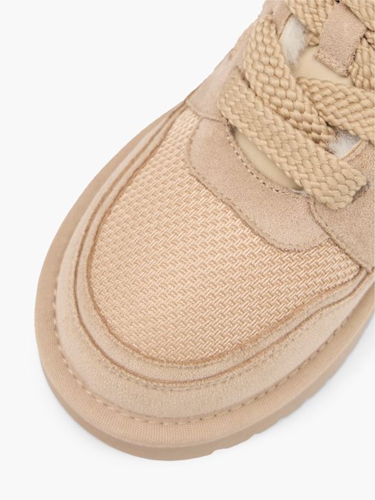 graceland lace-up bota bege deichmann