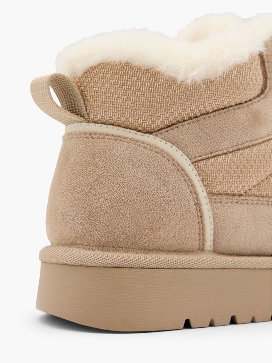 graceland lace-up bota bege deichmann