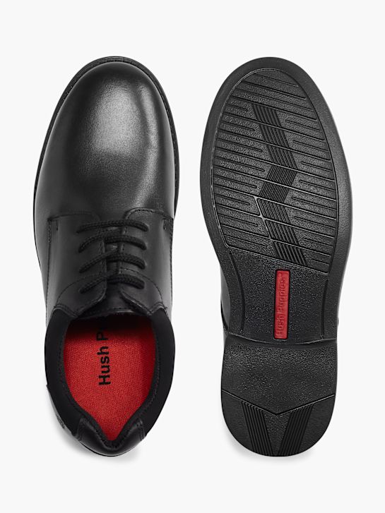 hush puppies escola sapato sapato formal preto deichmann