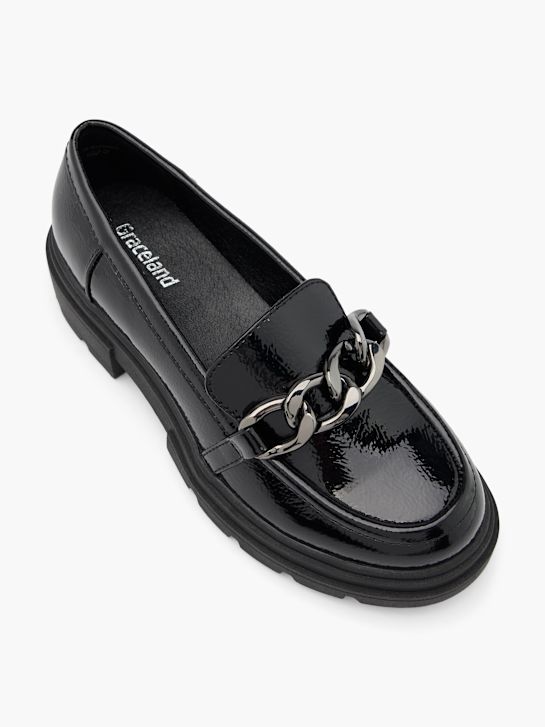 graceland baixa sapato preto deichmann
