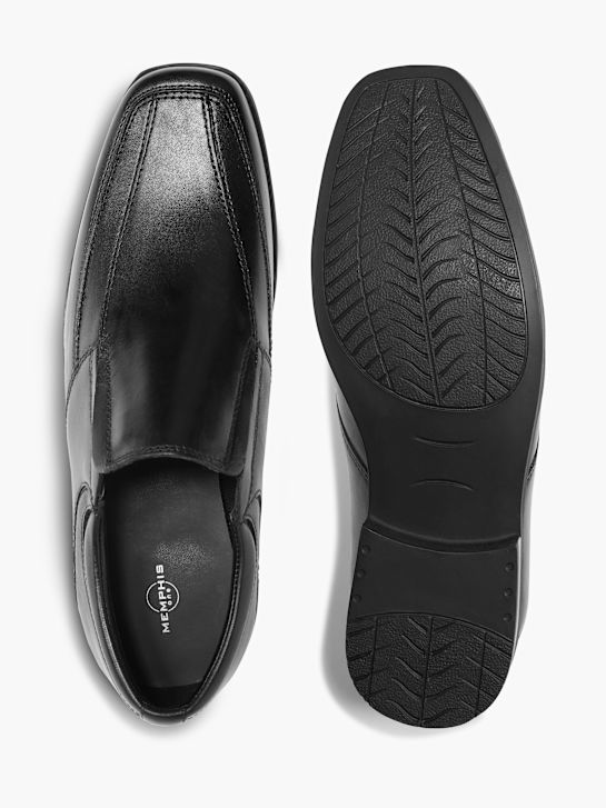 memphis um baixo sapato preto deichmann
