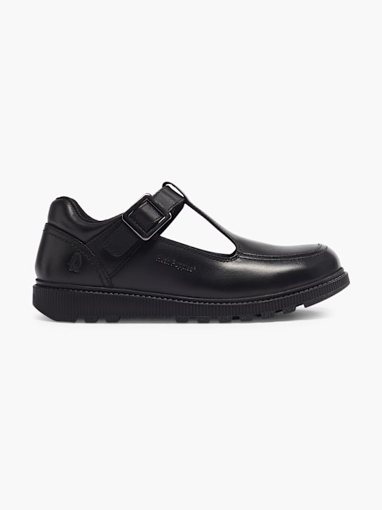 hush puppies escola sapato baixo sapato preto deichmann