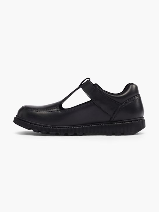 hush puppies escola sapato baixo sapato preto deichmann