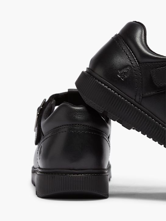 hush puppies escola sapato baixo sapato preto deichmann
