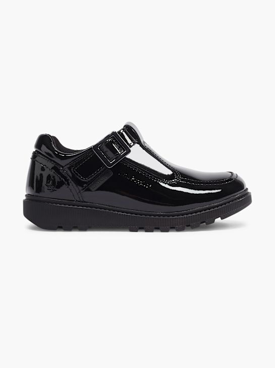 hush puppies escola sapato baixo sapato preto deichmann