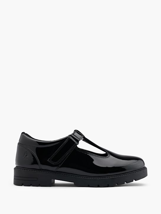 hush puppies escola sapato baixo sapato preto deichmann
