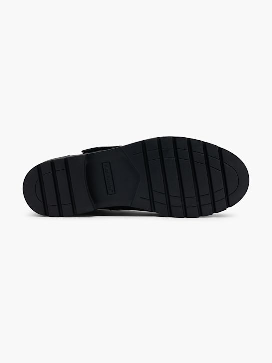 hush puppies escola sapato baixo sapato preto deichmann