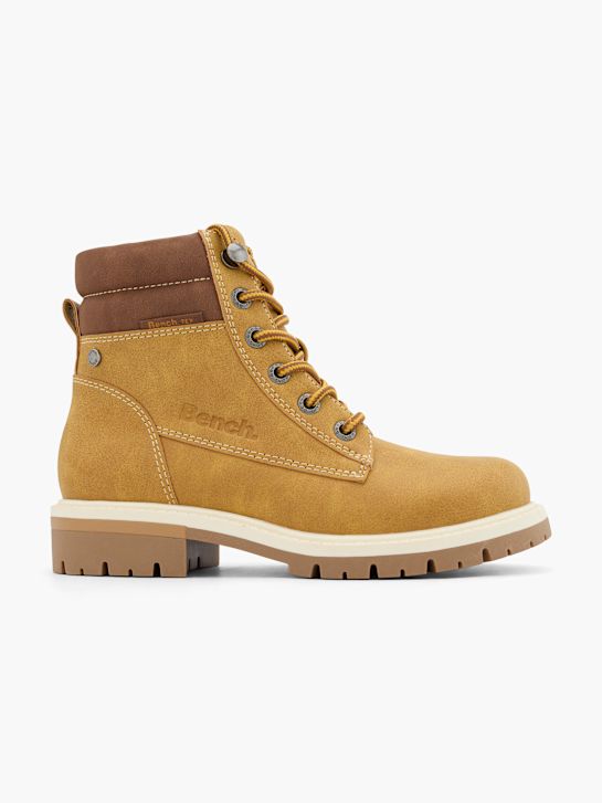 banco de lace-up bota bege deichmann