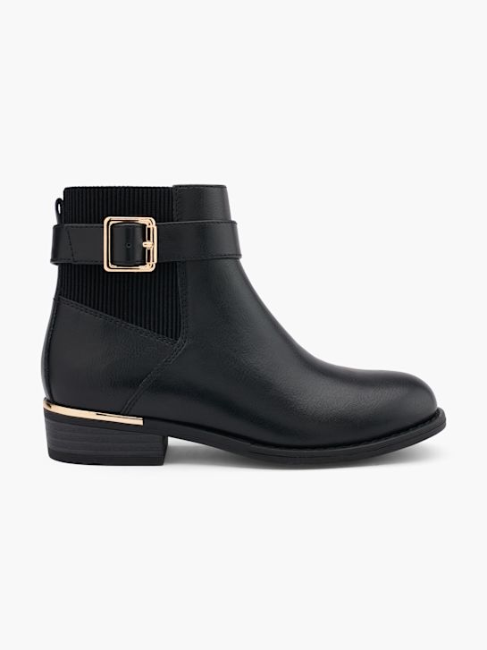graceland clássica ankle boot preta deichmann
