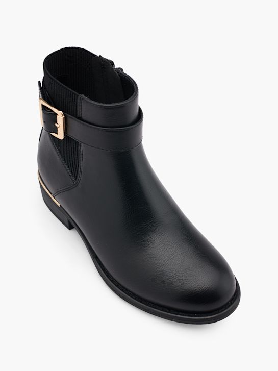 graceland clássica ankle boot preta deichmann