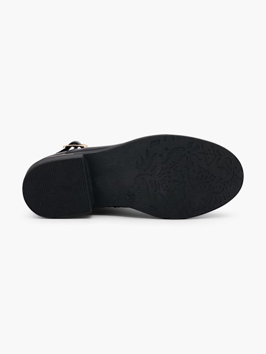 graceland clássica ankle boot preta deichmann