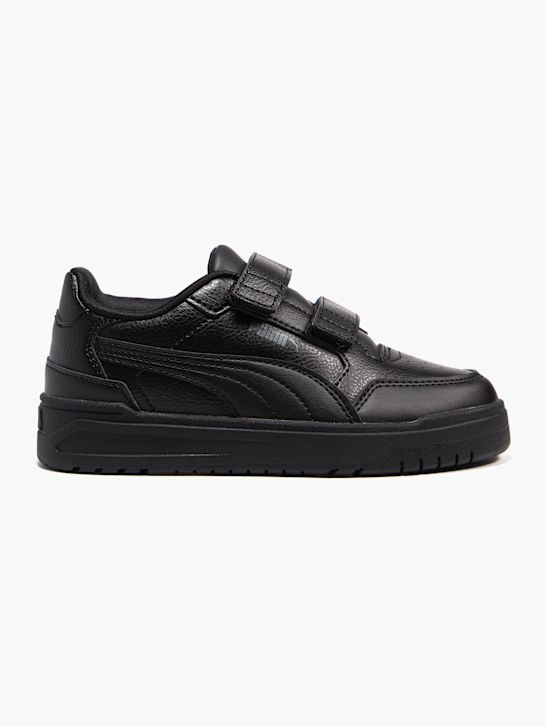 puma shuffle centro da cidade lo v ps treinador preto deichmann