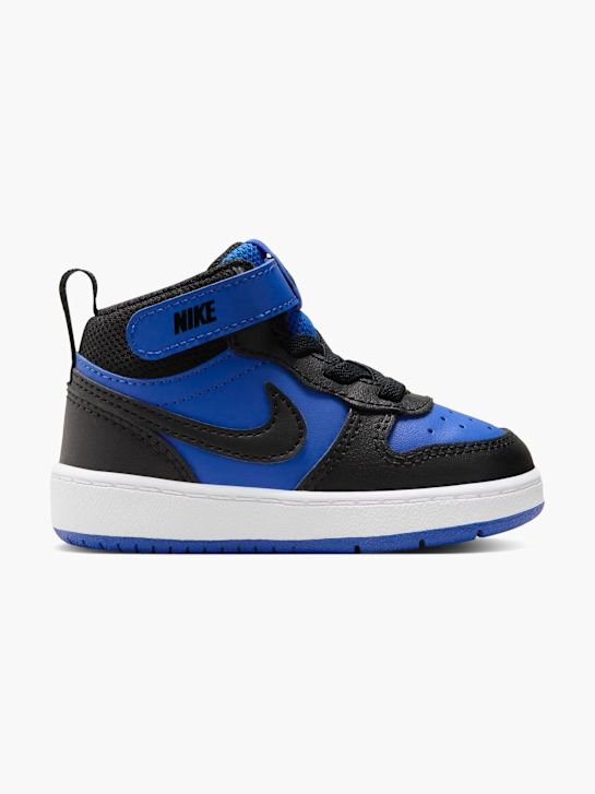 nike court bairro de mid 2 td de alta treinador de topo azul deichmann