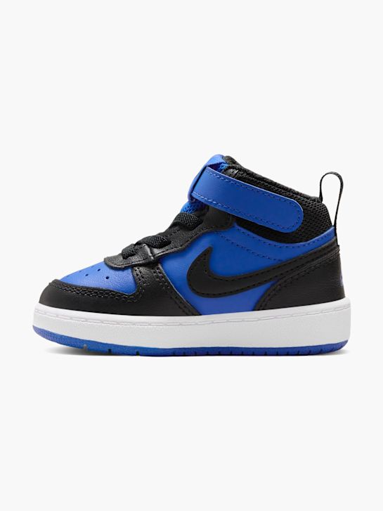 nike court bairro de mid 2 td de alta treinador de topo azul deichmann