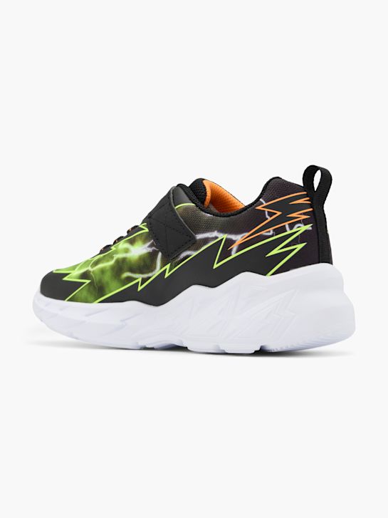 skechers ciclone luzes treinador preto deichmann