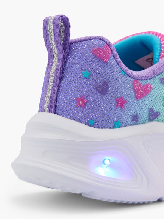 skechers onda brilho treinador cor-de-rosa deichmann